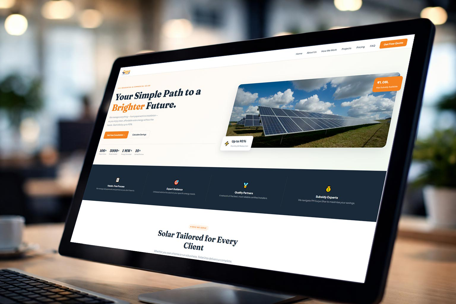 Website project sample